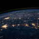 The US Eastern seaboard at night. (Image: NASA)